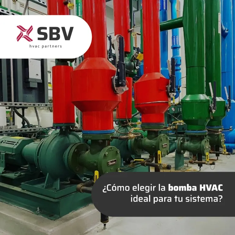 Cómo elegir la bomba HVAC ideal para tu sistema.